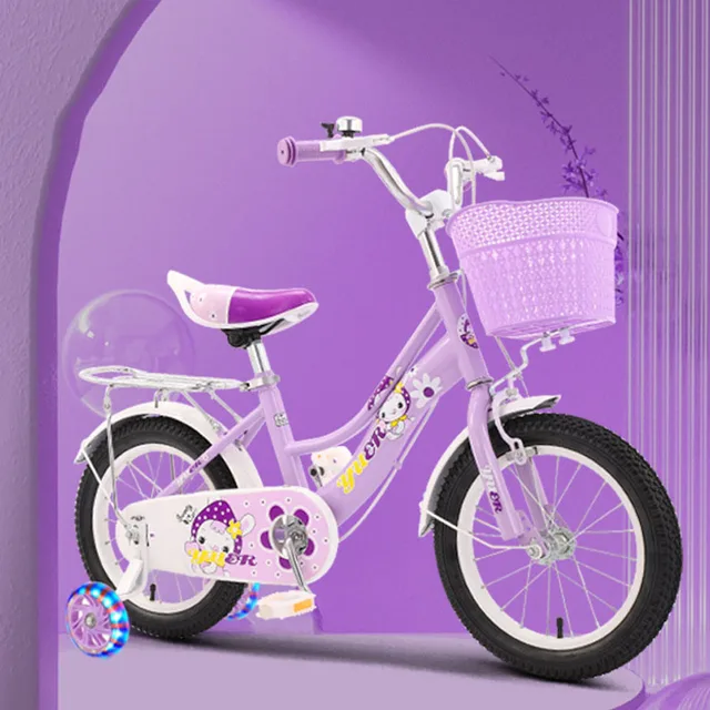 Princess Children's Bicycle With Backseat (Suitable For Girls Over 3 Years Old) 4