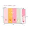 4Pcs/Set Hydrating Lip Glaze Transparent Jelly Lip Plumping Long Lasting Moisturizing Lip Care Make Up Liquid Big Lip Brush 6
