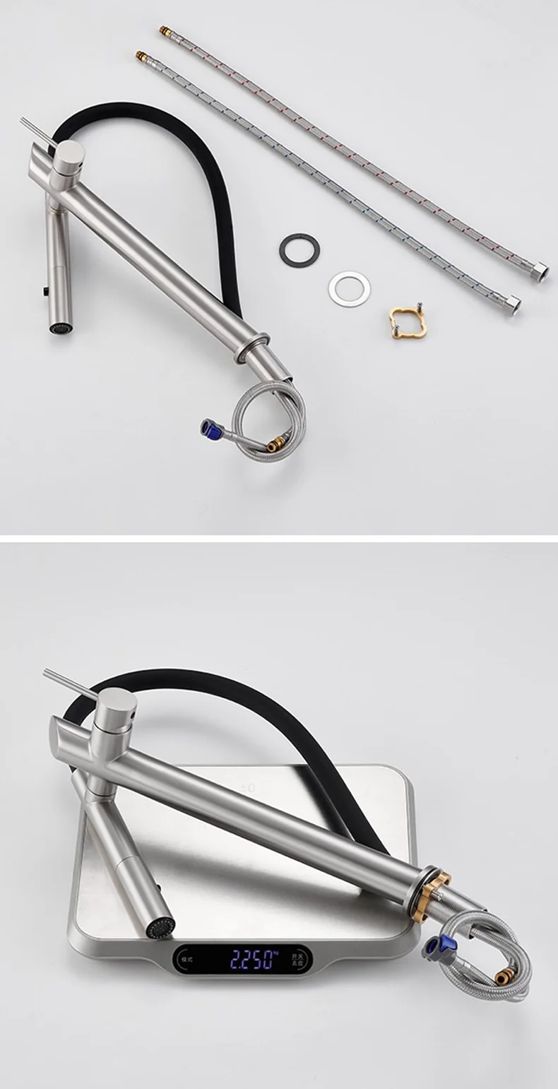 Torneira Gourmet Cozinha Monocomando Extensível Luxo Cozinha Bella