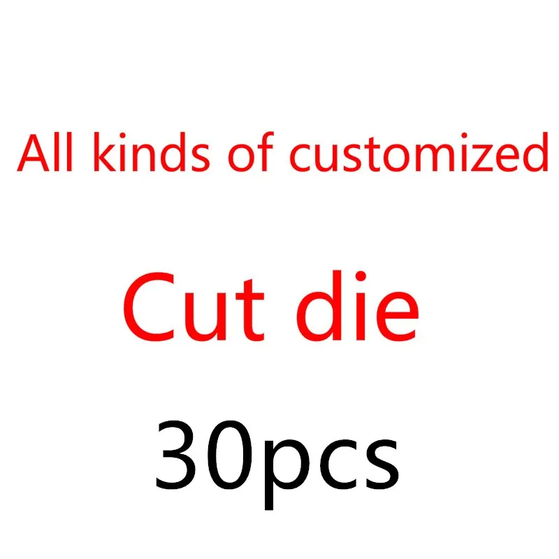 

30Pcs Cartoon Customized Knife Metal Cut Dies Stencils for Scrapbooking Stamp/Photo Album Decorative Embossing DIY Paper Cards