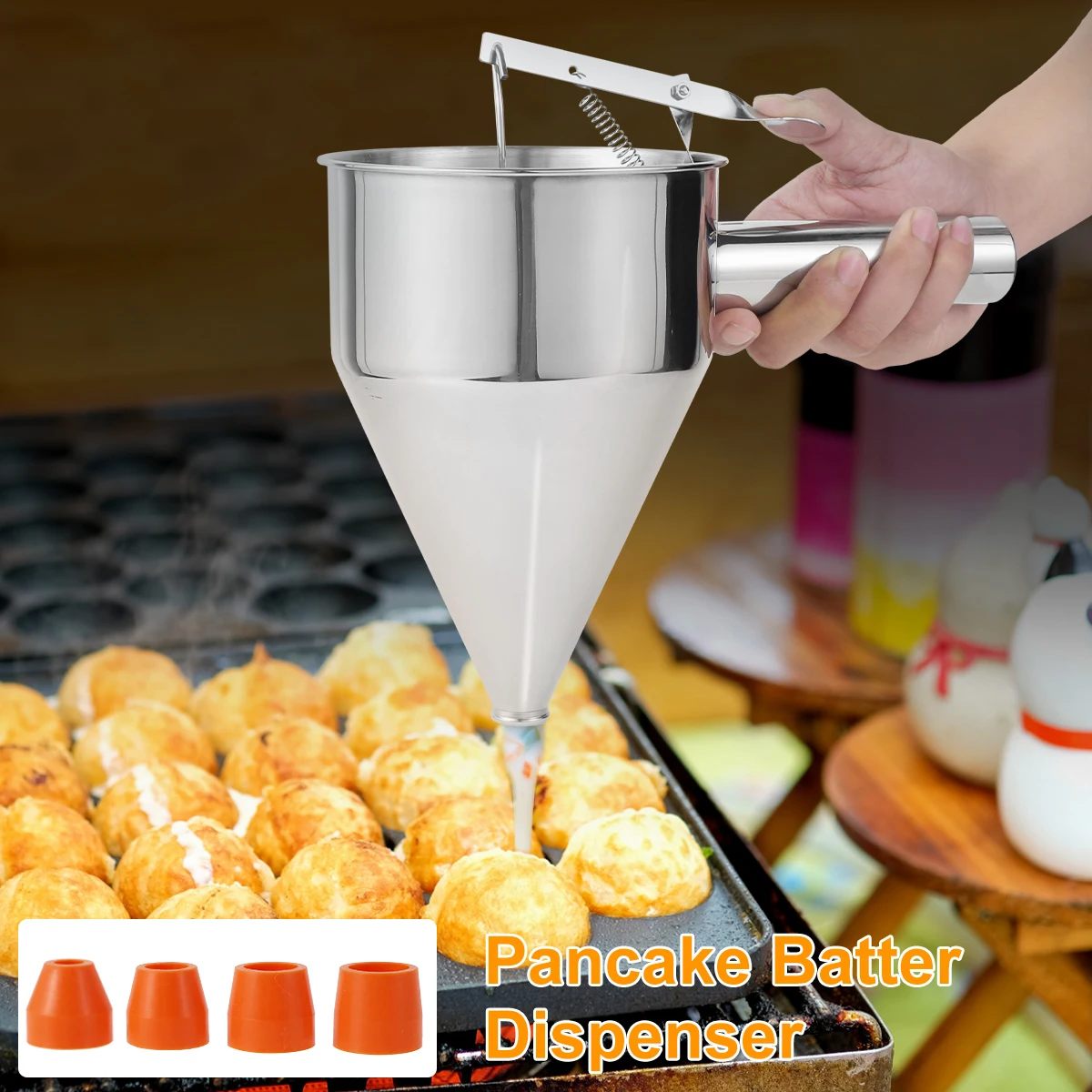 https://ae01.alicdn.com/kf/S5cc8a87b3cdf46b2b216bc21a0a0dd74c/Pancake-Batter-Dispenser-Multi-Caliber-Stainless-Steel-Funnel-Dispenser-with-Stand-Cupcakes-Baking-Maker-Tools-Kitchen.jpg