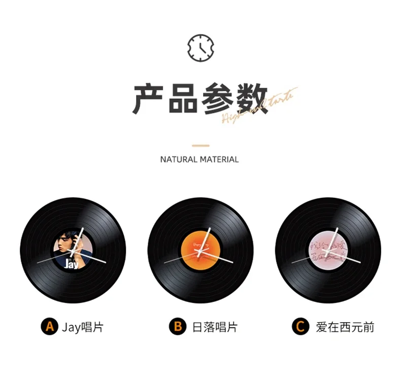 Description Picture 4 of itemMinimalist And Creative Hour Pendulum Desktop Light Luxury Style Living Room Ornament High Beauty Clock Silent Desk Clock