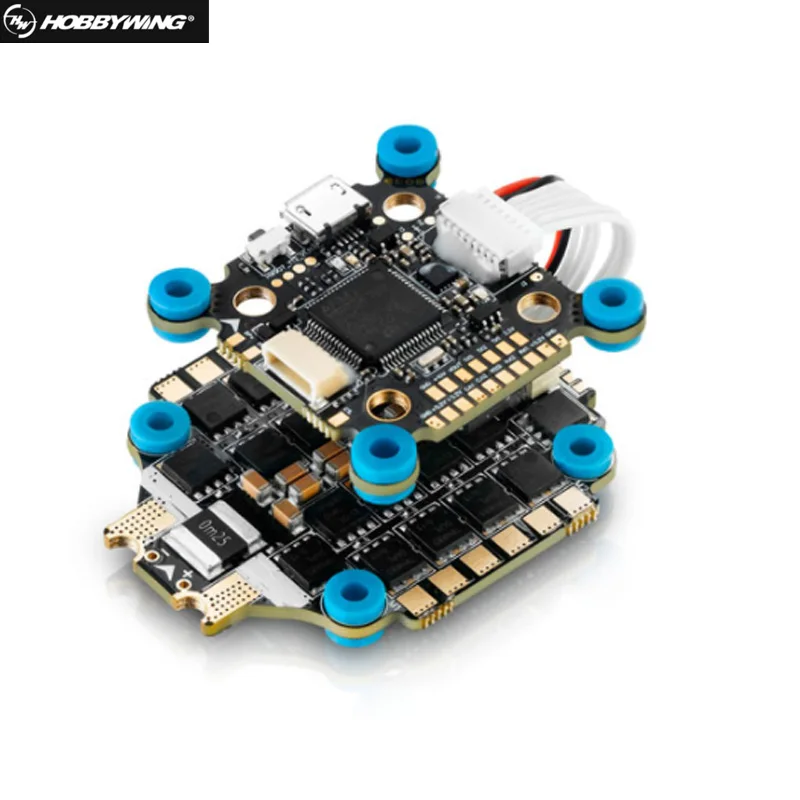 Hobbywing Xrotor Flight Controller F7 Con Xrotor Micro 40A 65A 4 In1 Blheli-32 Dshot1200 Per Fpv Racing Quadcopter