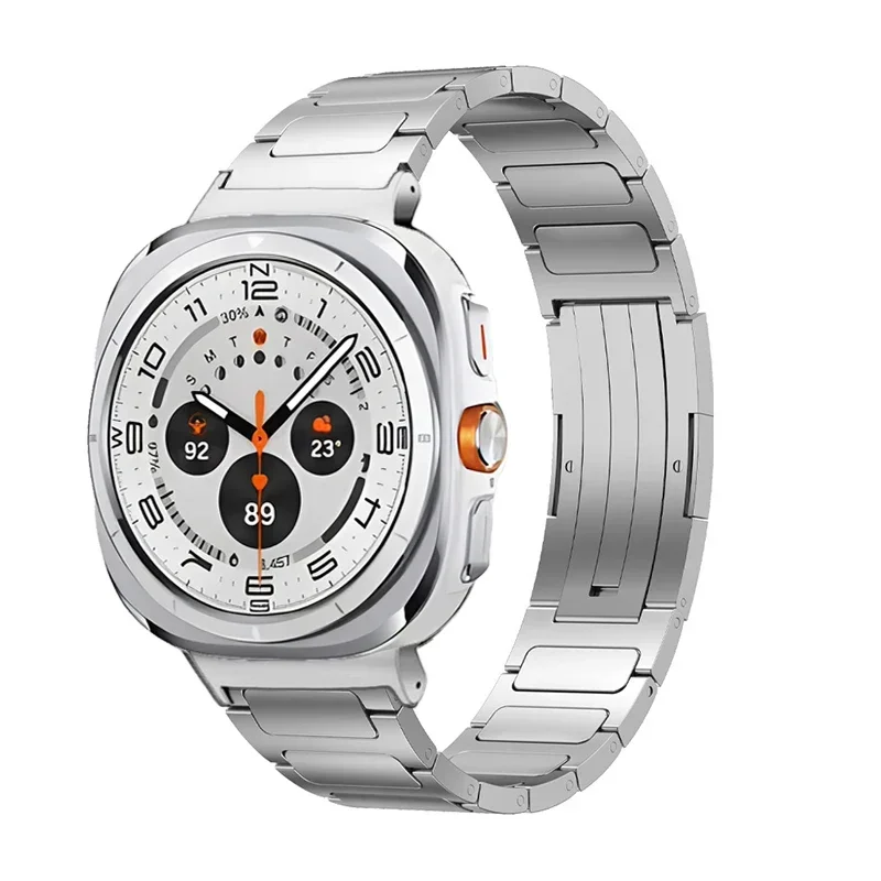 Titanium Stainless Steel Watch Strap - Premium Metal Bracelet Watchband