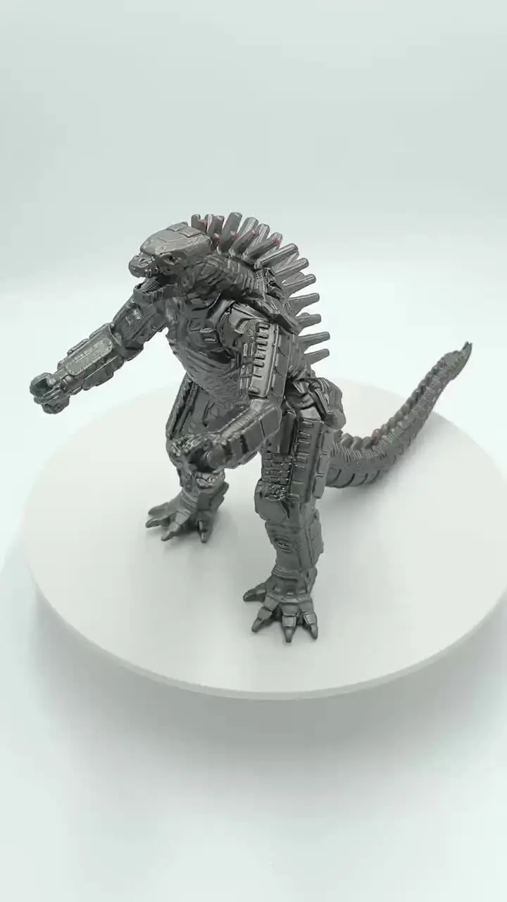 Figurine Géante Articulée Godzilla Mecha 28 Cm - Jouet Godzilla Vs Kong Avec Accessoires, Dès 4 Ans - GIOCHI PREZIOSI MNG074