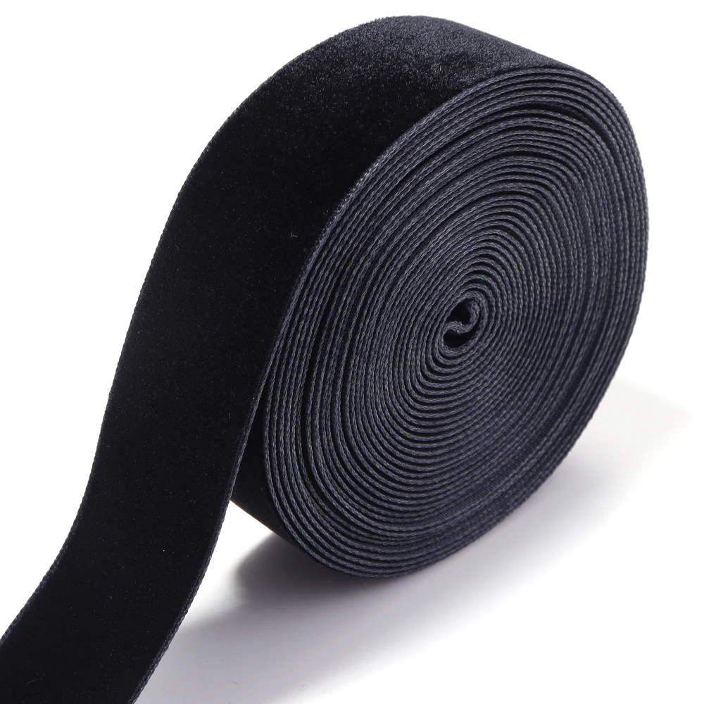 Wine Red Velvet Ribbon for Gift Packaging & Decorations
