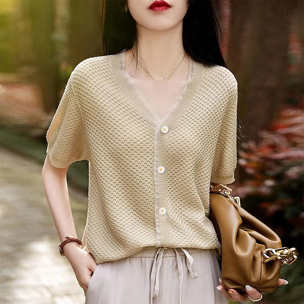 10pcs/Pack Daisy Resin Buttons Shirts Sweater Coats Clothes Collar Sewing Transparent Button Decorative DIY Material Accessories