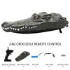2.4G RC Boat Ship Toy Simulation Crocodile Head  Remote Control Joke Alligator Decoy Electric Toys Summer Water Spoof Toys Gift 4