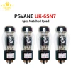 PSVANE UK-6SN7 Vacuum Tube Replacement 6N8P 6SN7GT 6SN7 CV181 Tube Upgrade 6H8 UK Black Seat Gold Foot Upgrade 3