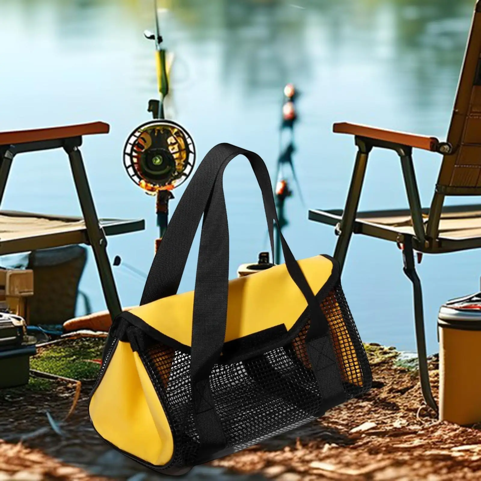 Fishing Lures Storage Bag Gear Freshwater Saltwater Protective Versatile Large Capacity Fishing Tackle Bag Fishing Jig Bag Fishing Lures Storage Bag Gear Freshwater Saltwater Protective Versatile Large Capacity Fishing Tackle Bag Fishing Jig Bag