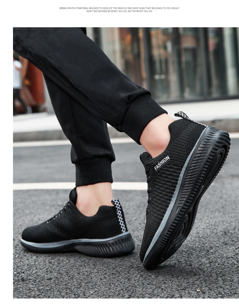 lightweight fashion cushioning walking sneakers