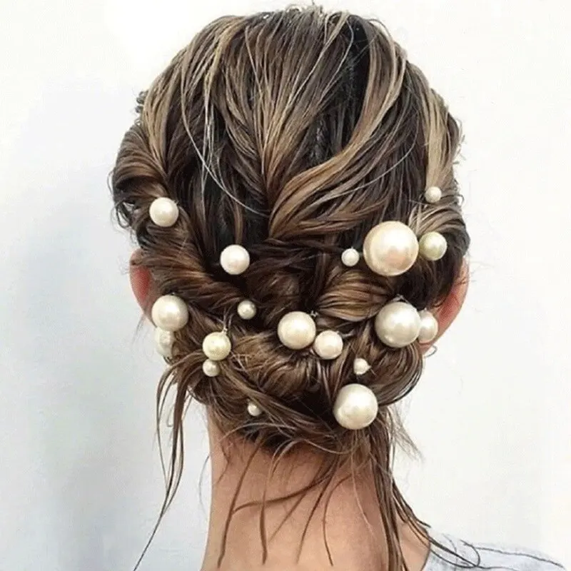 Metal Hair Accessories Hair Accessories 18pcs Gold Hairpin Ancient Wind
