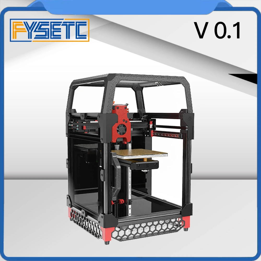 FYSETC VORON V0.1 0.1 Corexy 3D Printer Kit with Enclosed Panels