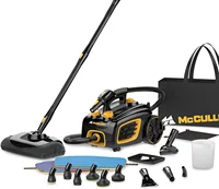 MC1375 Canister Steam Cleaner with 20 Accessories, Extra-Long Power Cord, Chemical-Free Cleaning for Most Floors, Coun 1