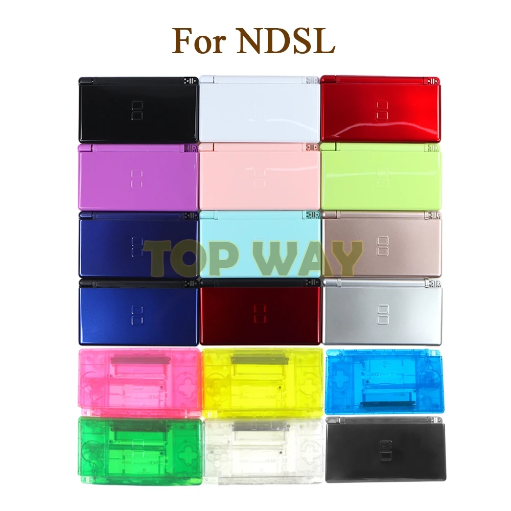 Conjunto Oem Full Repair Parts Substituição Habitação Shell Case Cover Kit para Nintendo ds Lite Ndsl 1