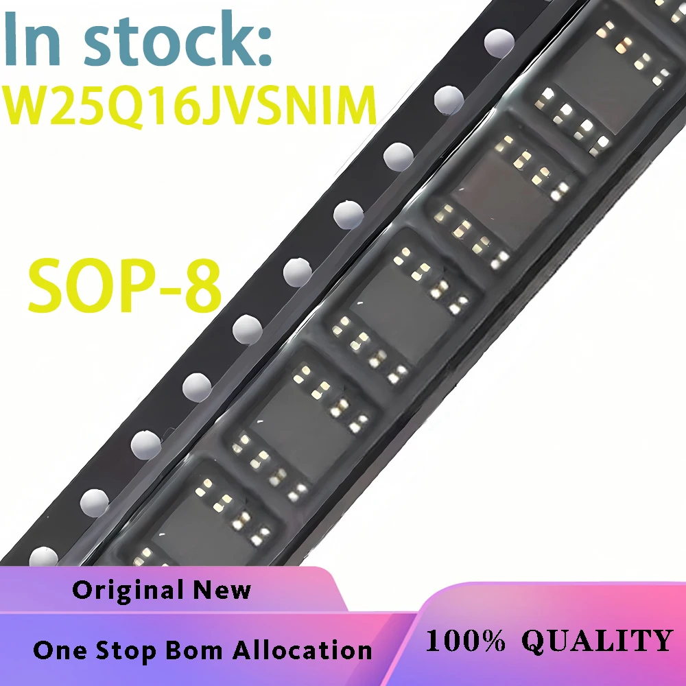 

(5-10 шт.) 100% новый набор микросхем W25Q16JVSNIM W25Q16JVNIM 25Q16JVNIM SOP-8