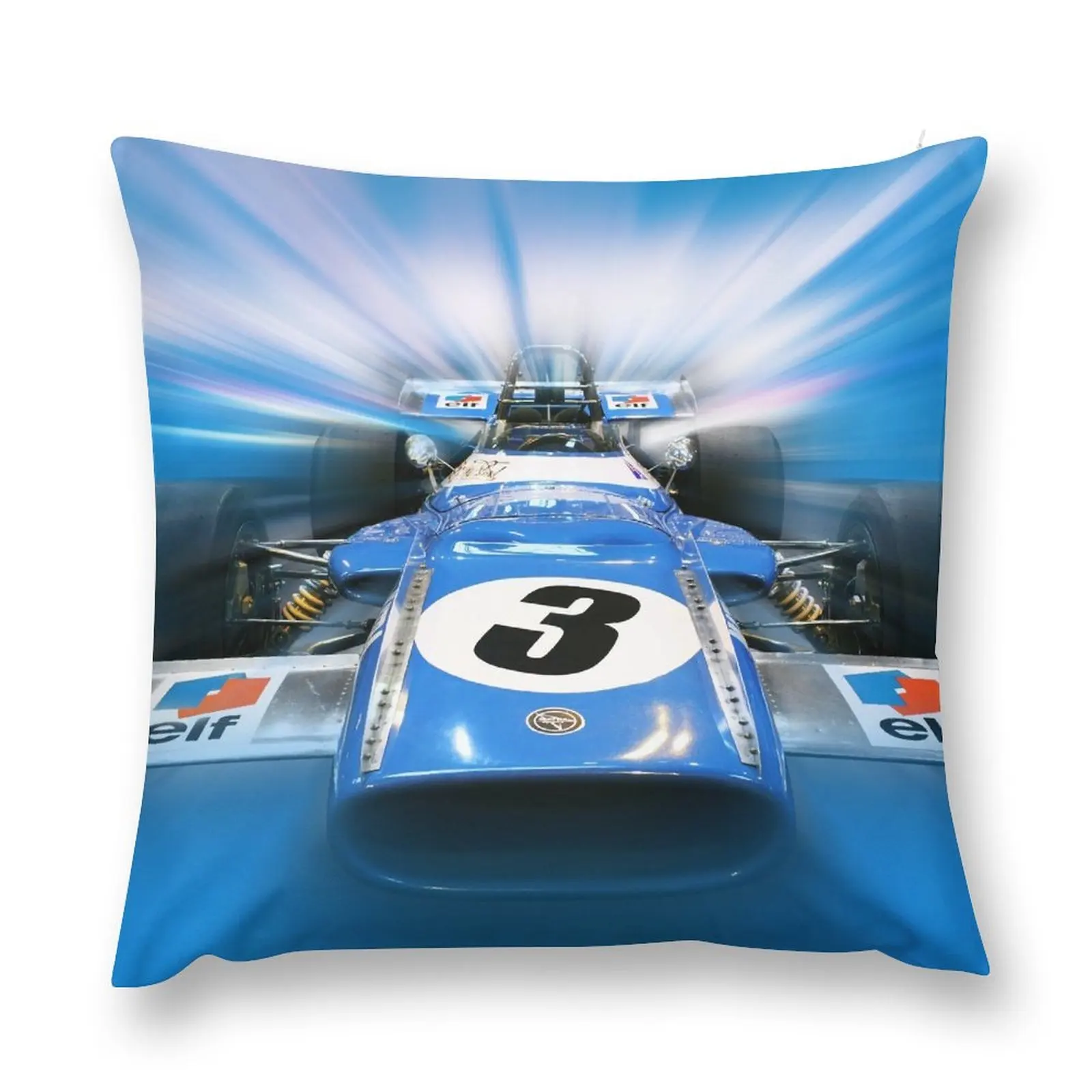 

Jackie Stewart - 1969 MS80 Throw Pillow Cushion Cover Decorative pillow case
