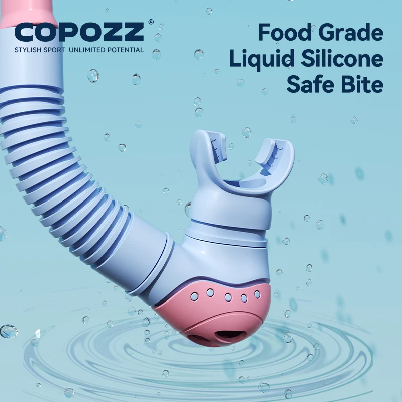 COPOZZ Kids Diving Mask Full Face HD Anti Fog Scuba Mask Underwater Snorkel Set Children Swimming Snorkel Diving Equipment snorkeling diving mask diving mask snorkel set