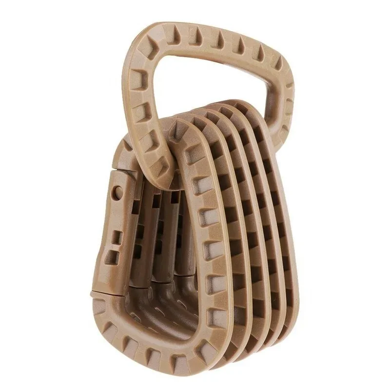 Climbing Carabiner Tactical Plastic Clip for Hiking Camping