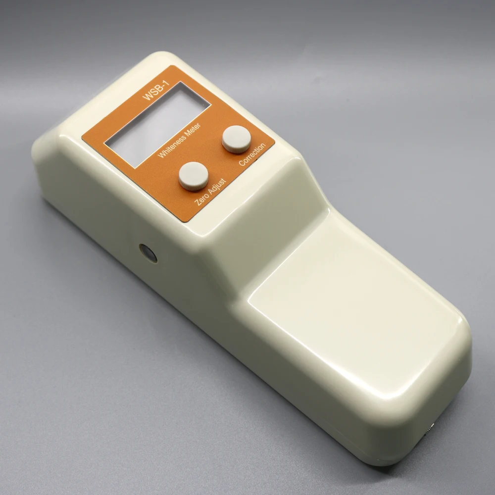 WSB-1 Handheld Digital Whiteness Meter Glossmeters Adopting big-screen highly transparent LCD display