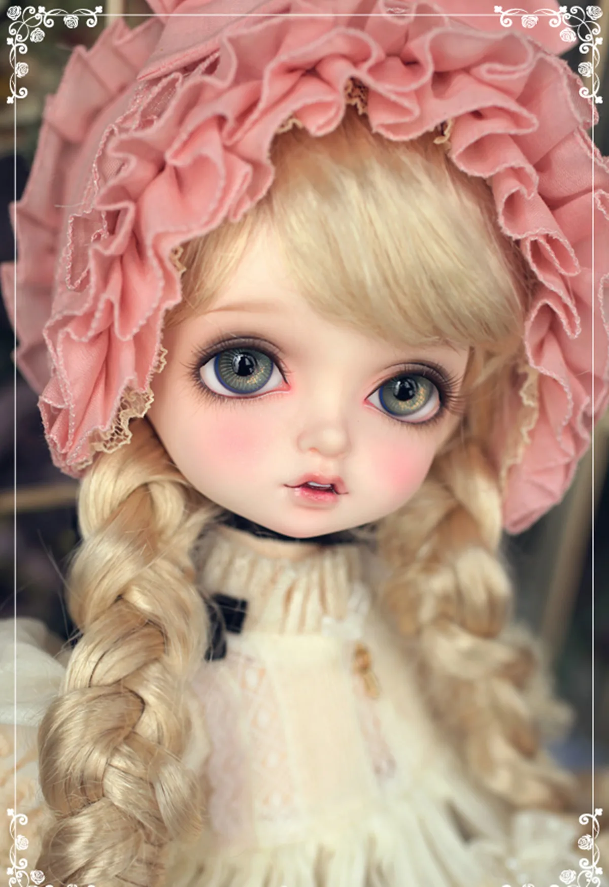 

Full set of face makeup BJD SD doll 1/4 giant baby Bambi RL doll special high-grade resin spot
