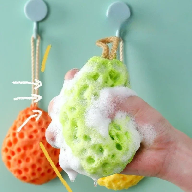 Luxurious Honeycomb Bath Lathering Puff – Ultra Soft & Quick Foaming