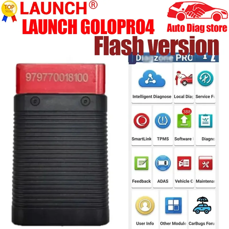 Lancio Golo Pro 4.0 Golopro Launch 4 0 Obd2 Strumento Diagnostico Scanner Obdii Pk Easydiag 3.0 Dbscar2 Dbscar5 Thinkdiag Old