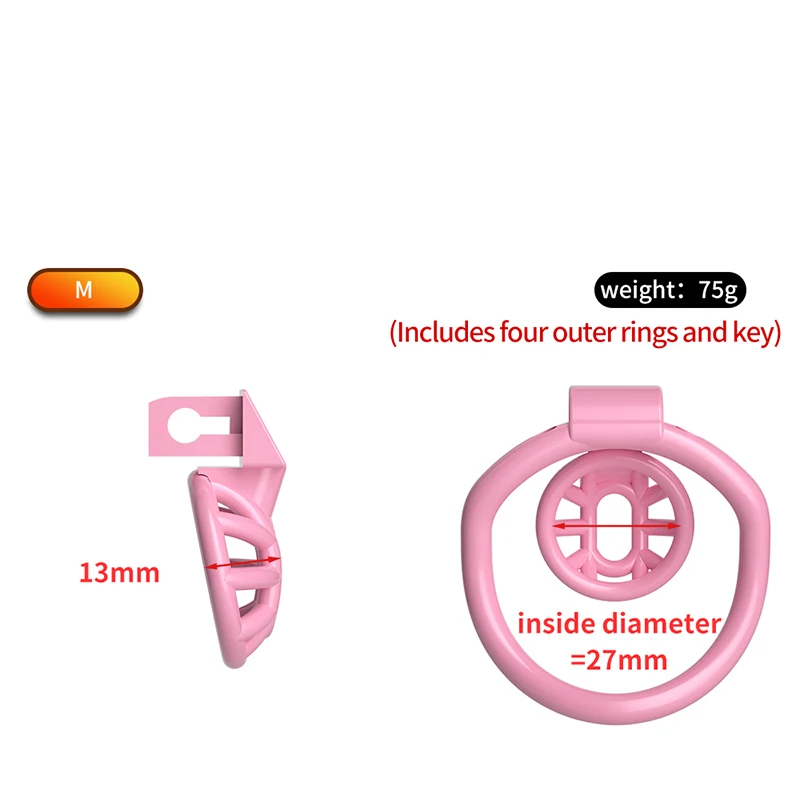 Hive Positive and Negative Chastity Cage Male Sissy Chastity Device Bondage Penis Lock Anti Cheat SM Adult Erotic Sex Toys Gay18