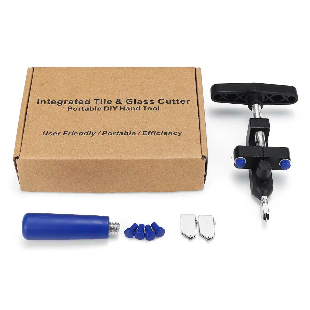 8PCS Professional Easy Glide Glass Tile Cutter 2 In 1 Ceramic Tile Glass Cutting Tool Portable Construction Cutter Tool glass cutter tile glass cutter tile cutting tool