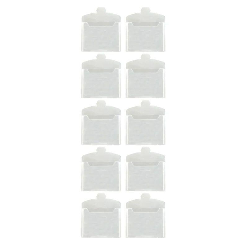 

10 Clear Stamp Die Storage Pockets Cutting Dies Stencil 40JB