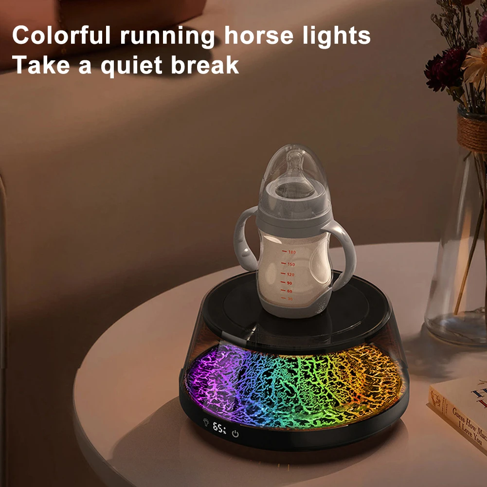 USB Thermostatic Heating Coaster 4 Temperature Settings Home Heating Coaster Electric Beverage Warmer for Home Office Desk