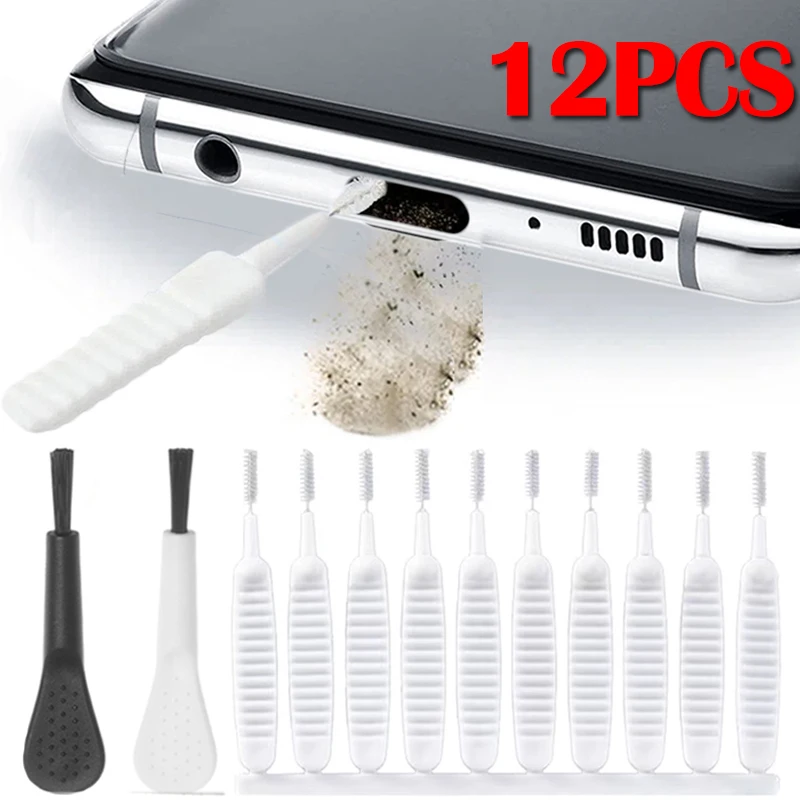 Mini Hole Cleaning Brush Phone Charging Port Dust Cleaning Brush Shower Head Anti-clogging Brush Computer Keyboard Cleaner