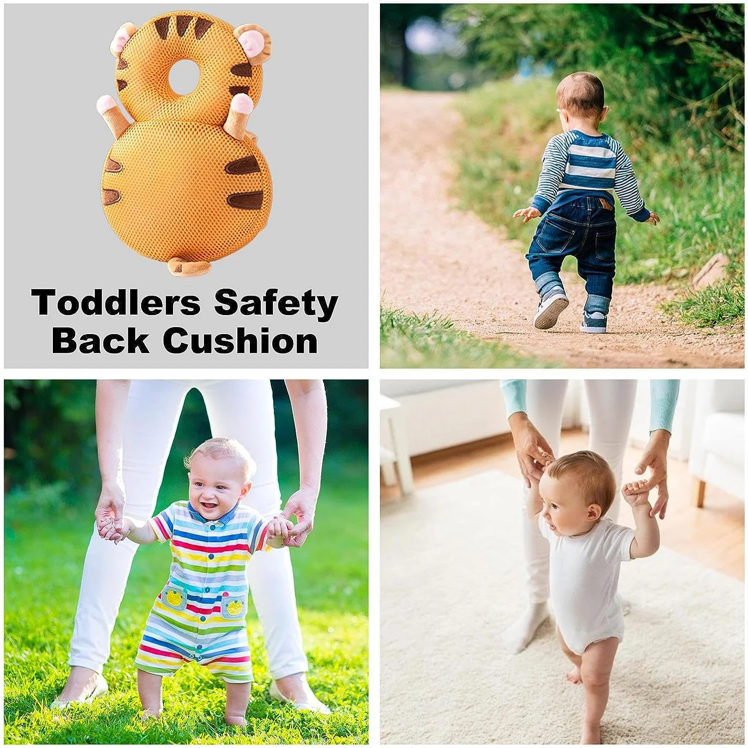 Baby Head Protector Newborn Headrest Safty Pillows Backpack Toddler Infant Walking Head Fall Protection Pad Cap Cartoon Cushion baby pillow baby safety pillow head protector pillow baby safety headgear