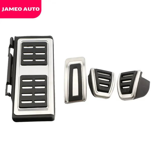 Jameo Auto Car Sport Fuel Brake Pedal Cover Rest Food Pedals