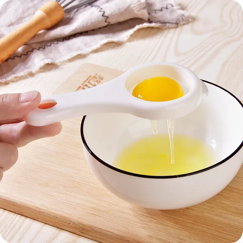 Egg White Separator Egg Yolk Separation Processing Essential Kitchen Gadget Food Grade Material for Home Family GUANYAO eggshell separator egg separator