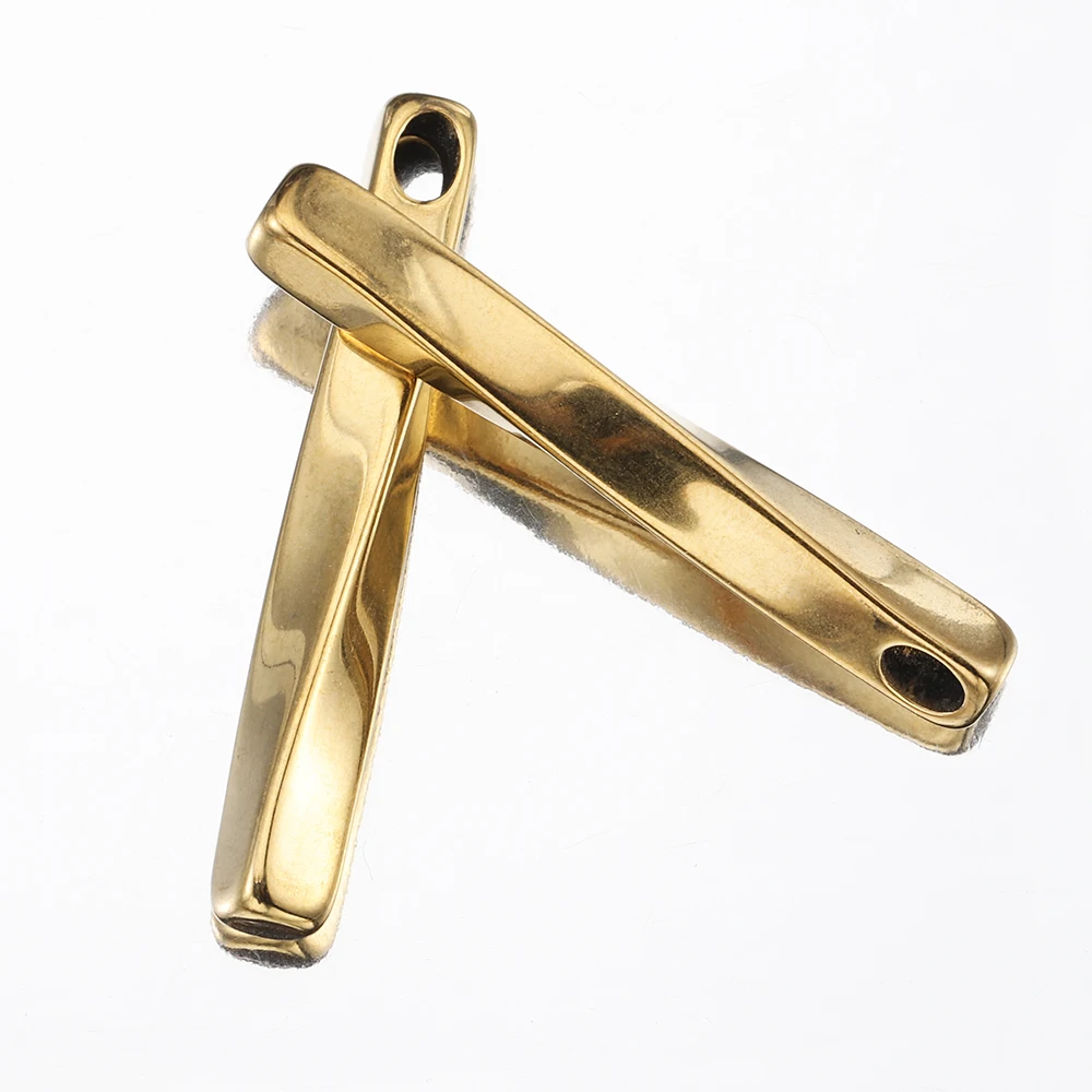 150 Pezzi Barrette Portacharm In Ferro Per Orecchini E Bracciali - 5 Misure (20-40mm) - Connettori Con 2 Fori Per Gioielli Fai Da Te