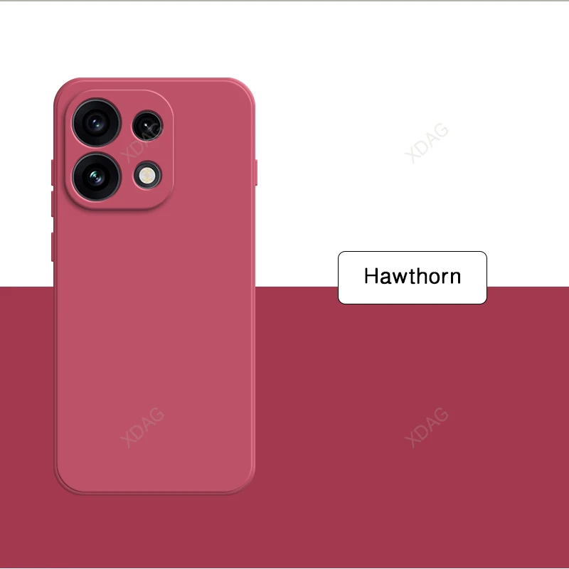 Enhanced Liquid Silicone Soft Back Cover with Internal Flocking - Stylish and Durable Phone Case