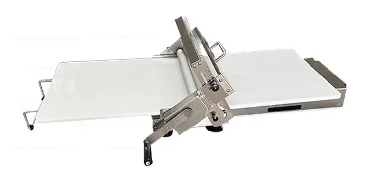 Manual Puff Pastry Machine Hand Cranked Dough Roller Croissant Pastry Sheet Make