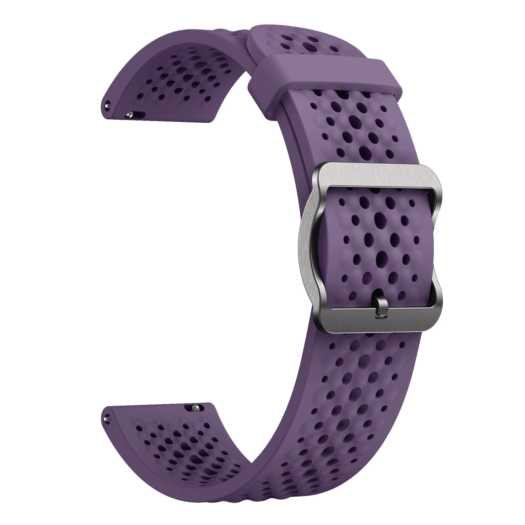 Breathable Silicone Sport Strap - Universal Smart Watch Band