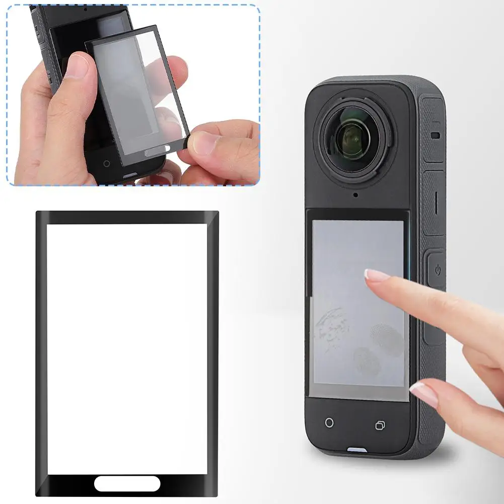 

Стеклянная Защитная пленка для Insta360 X4 защита для экрана от царапин Закаленное стекло для Insta360 X4 зеркальная защита для экрана A4E4