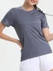 Women's Solid Color Ultralight Quick Dry Sport T-Shirt,Breathable Lightweight  ,Running Gym Compression Shirt 6