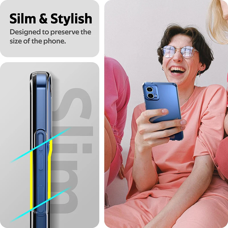Silicone Soft Clear Case For Motorola Edge 50 40 30 20 Pro Lite G24 G54 G84 G53 G73 G13 G62 G52 G42 Transparent Cover phone case phone protector cover