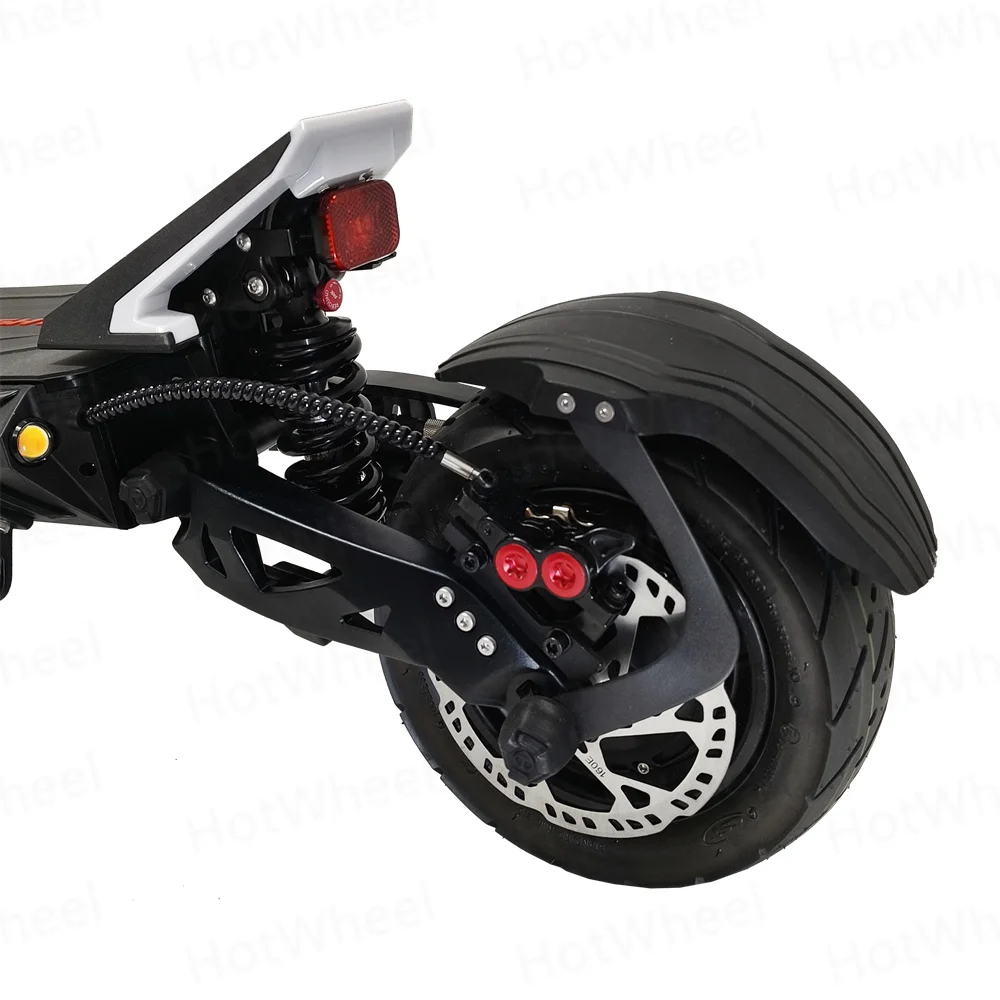 Teverun Fighter 11+ 1600W*2 Motor 60V 35Ah Battery Peak Power 5000W Top Speed 85km/h 4inch Display With NFC Lock 4 Pistons Brake