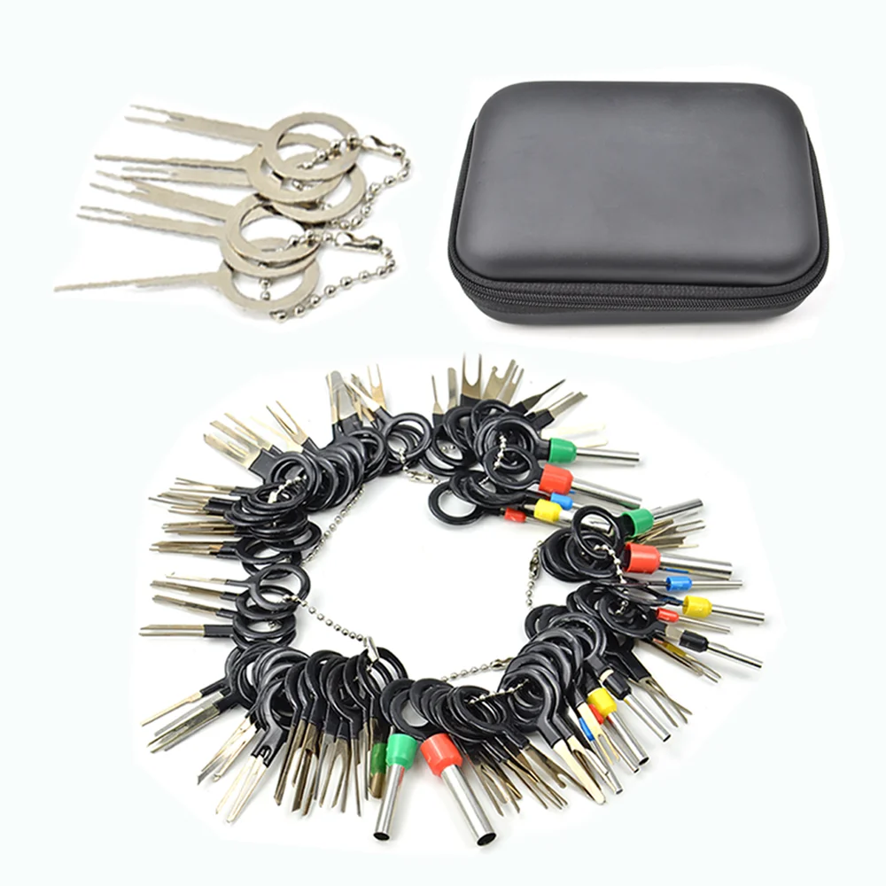 Car Terminal Removal Tool Puller Auto Set Motorist Kit Automotive Repair Tool Pin Extractor 100/109/119pcs