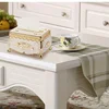 Plastic Tissue Box Cover Suitable for Home Living Room Coffee Table Creative Luxury KTV Napkin Holder Restaurant 2
