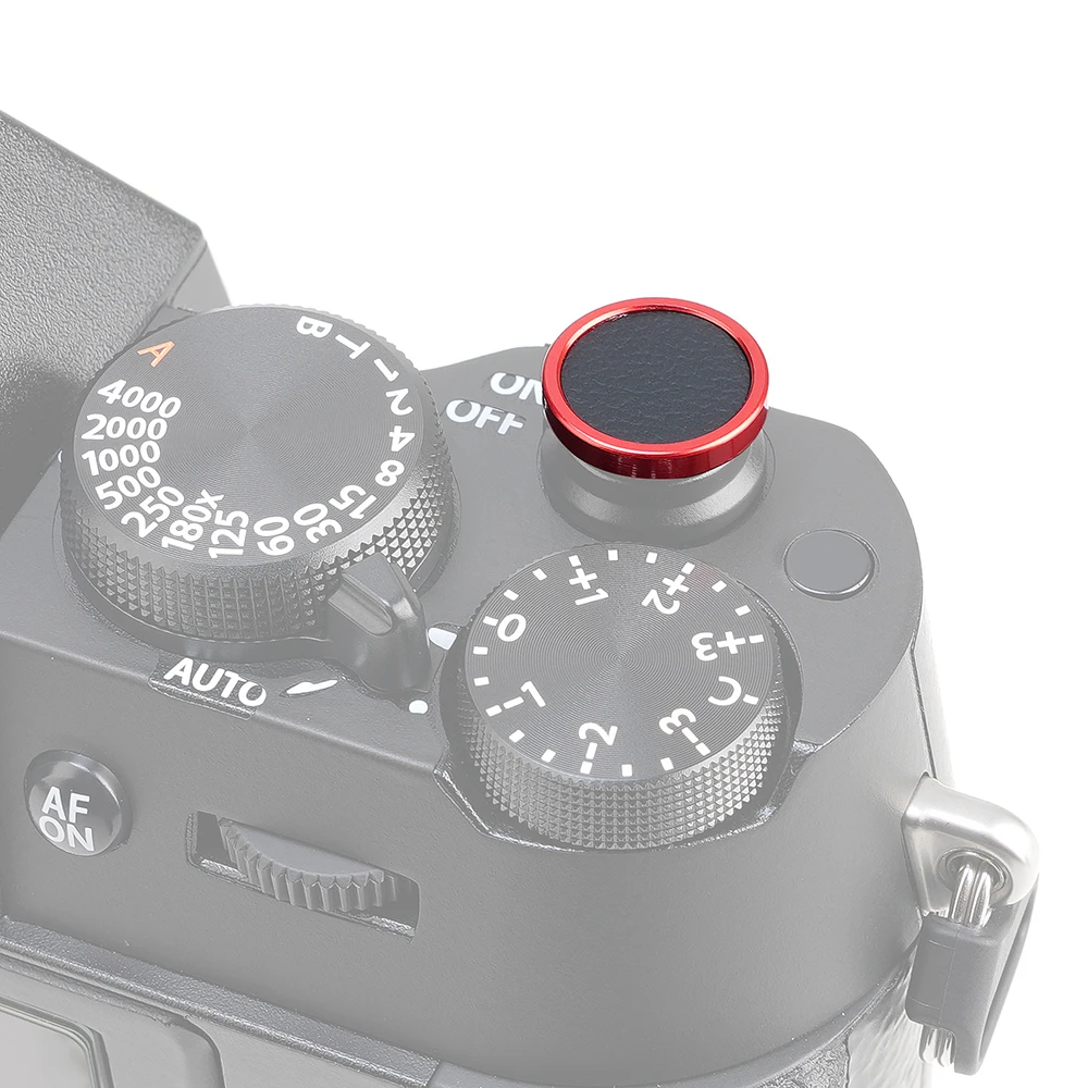 FOTGA Brass+Leather Camera Shutter Release Button For Leica M1/M2/M3/M4/M5/M6/M7/M8/M-E/M-8P/M-9P/M-AM/TYPE For Canon F-1/AE-1