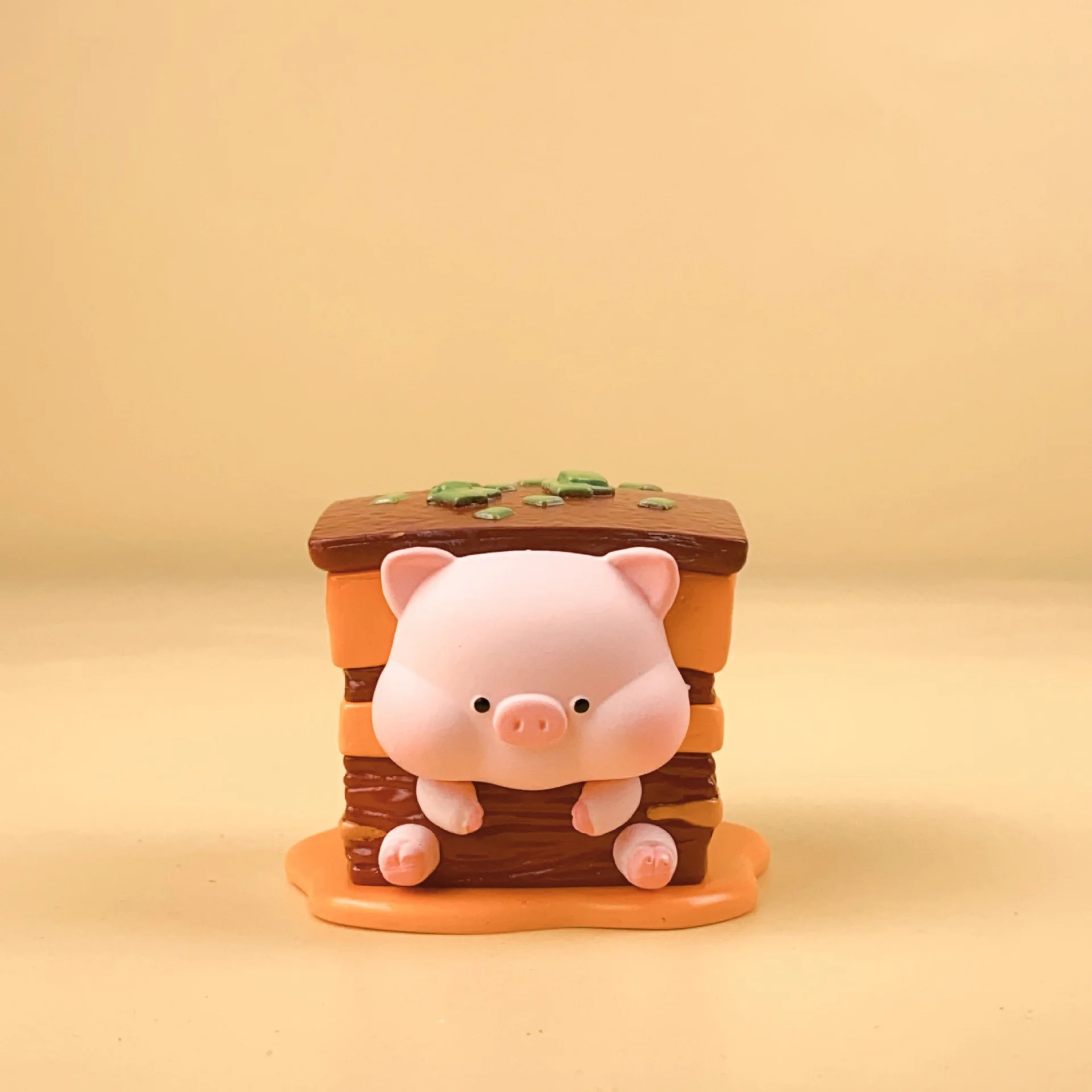 New Arrivals Cate Cake Dumplings 5.5-10cm 6 Pcs/Set Pig Figure