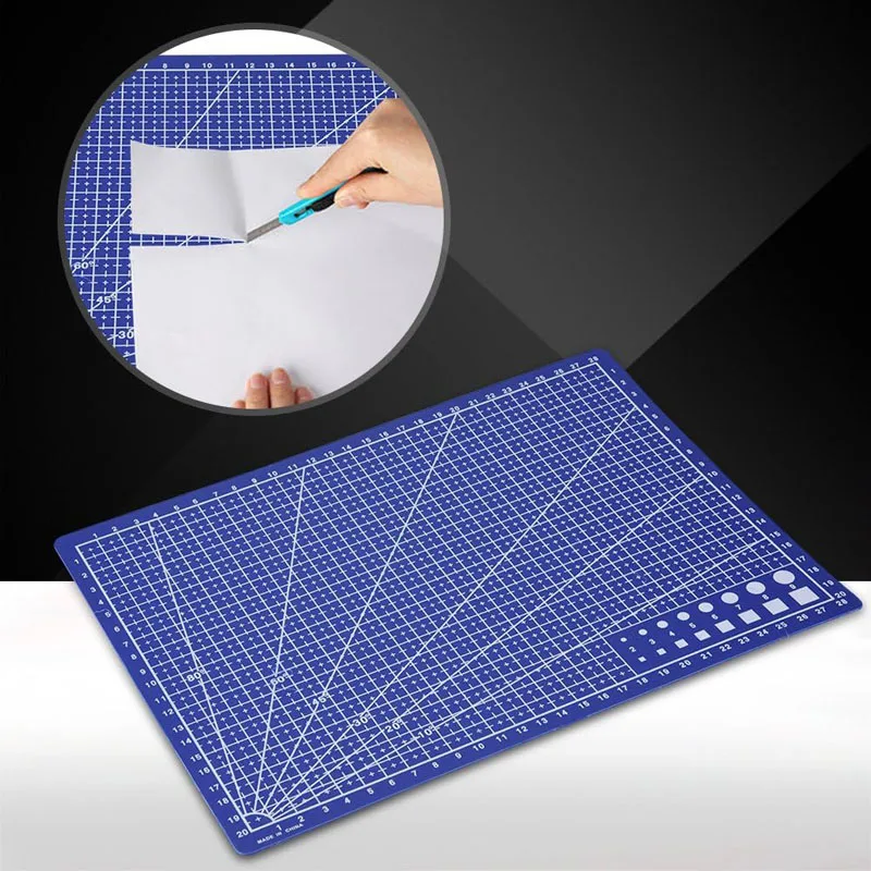 A3 A4 A5 Double Side Craft Cutting Mat 6 Colors for Sewing Artist Handmade Crafts DIY cutting mat