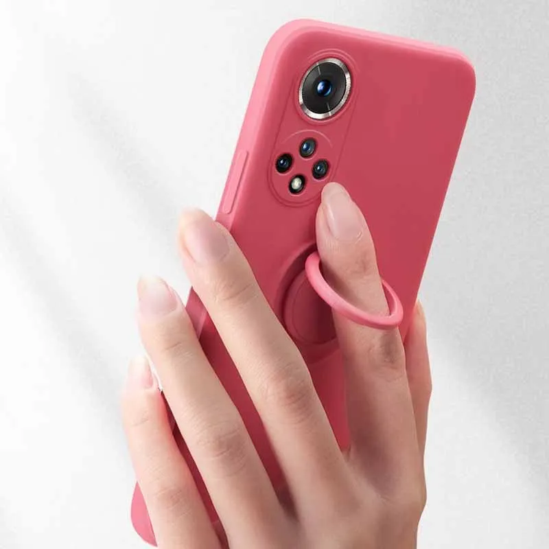 Premium Silicone Magnetic Kickstand Case
