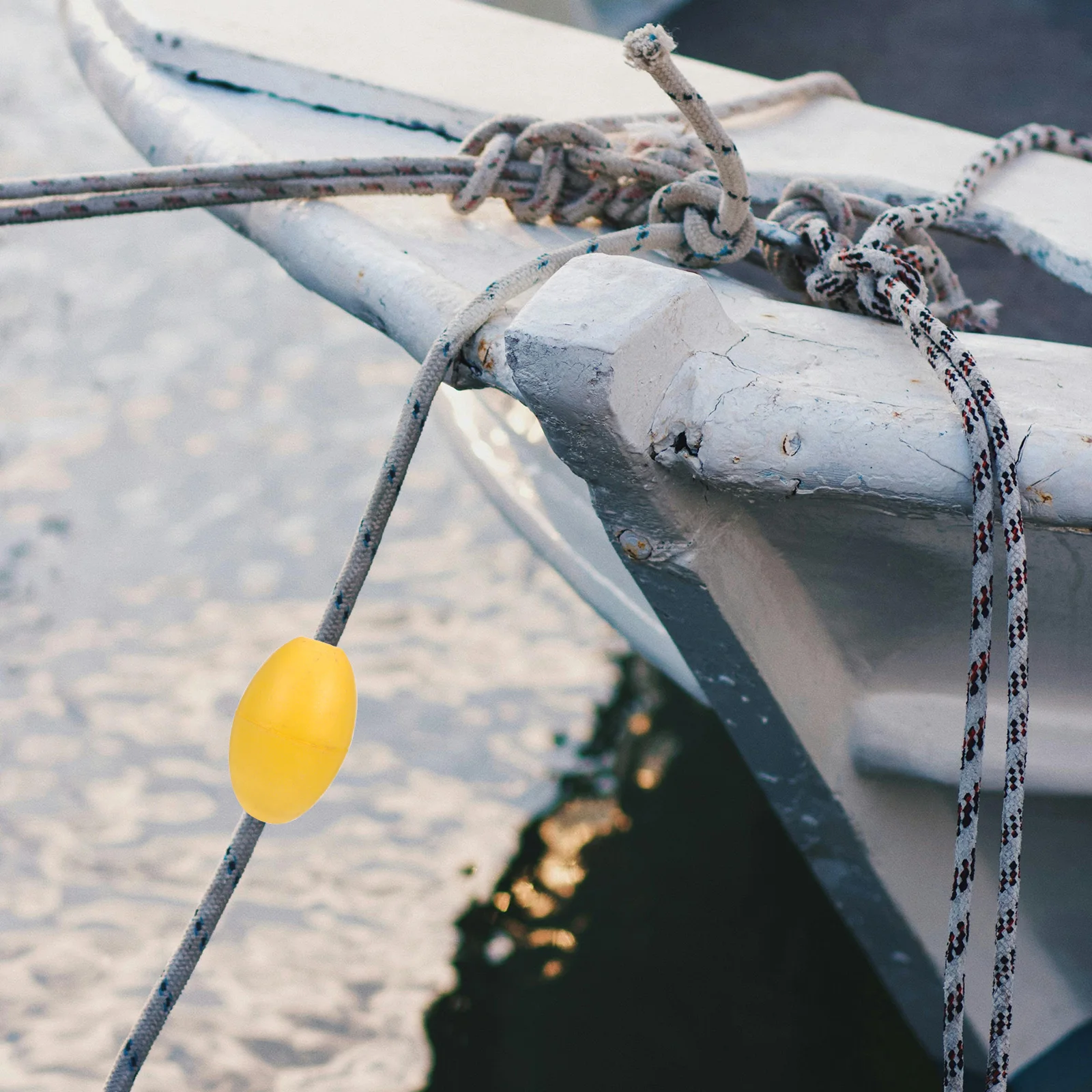 Kayak Floating Ball Buoy Oval Water Floats Yacht Boat Anchor Buoy Rope ...